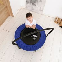 Батут с поручнем DFC JUMPFIT 36&#39;&#39; синий