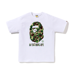 A Bathing Ape Xxv Cities Camo Ape Head Tee