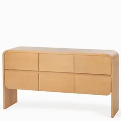 Комод Laudry 140х40 см, шпон дуба