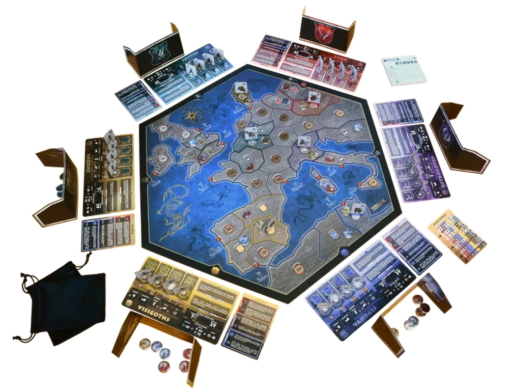 Barbarian Kingdoms Deluxe box (All-in pledge без плеймата)