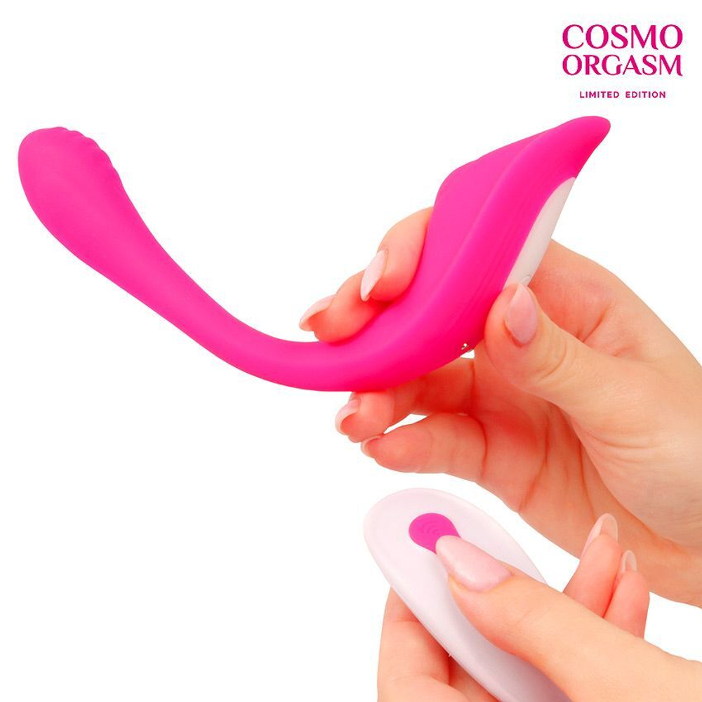 Розовый гибкий вибратор для двойной стимуляции