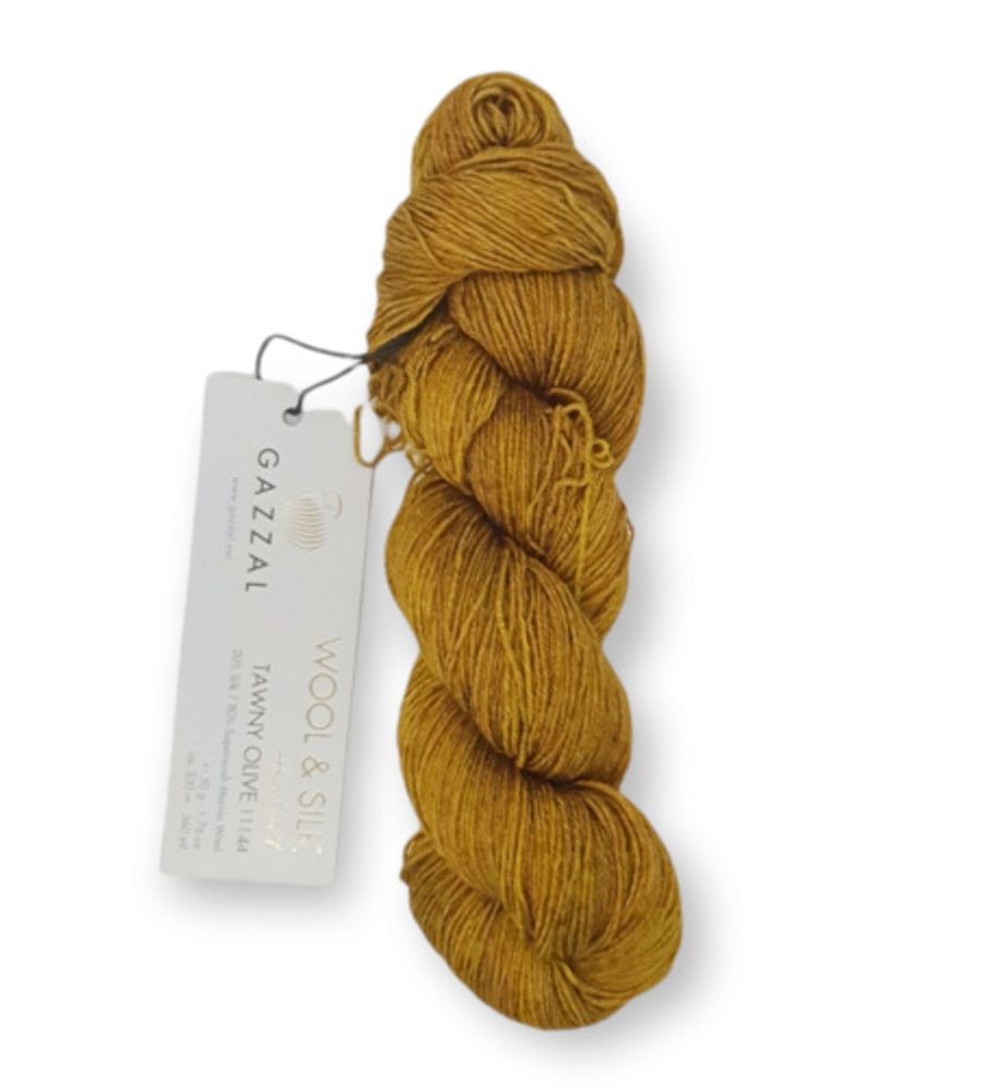 Пряжа Gazzal Wool and Silk (11144)