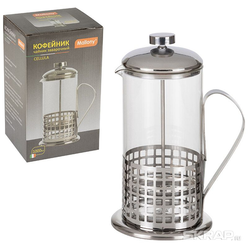Чайник/кофейник (кофе-пресс) Mallony B511-1000ML