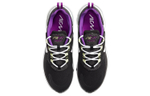 Nike Air Max 270 retro comfortable non-slip lightweight low-top air cushion casual running shoes women's black and purple