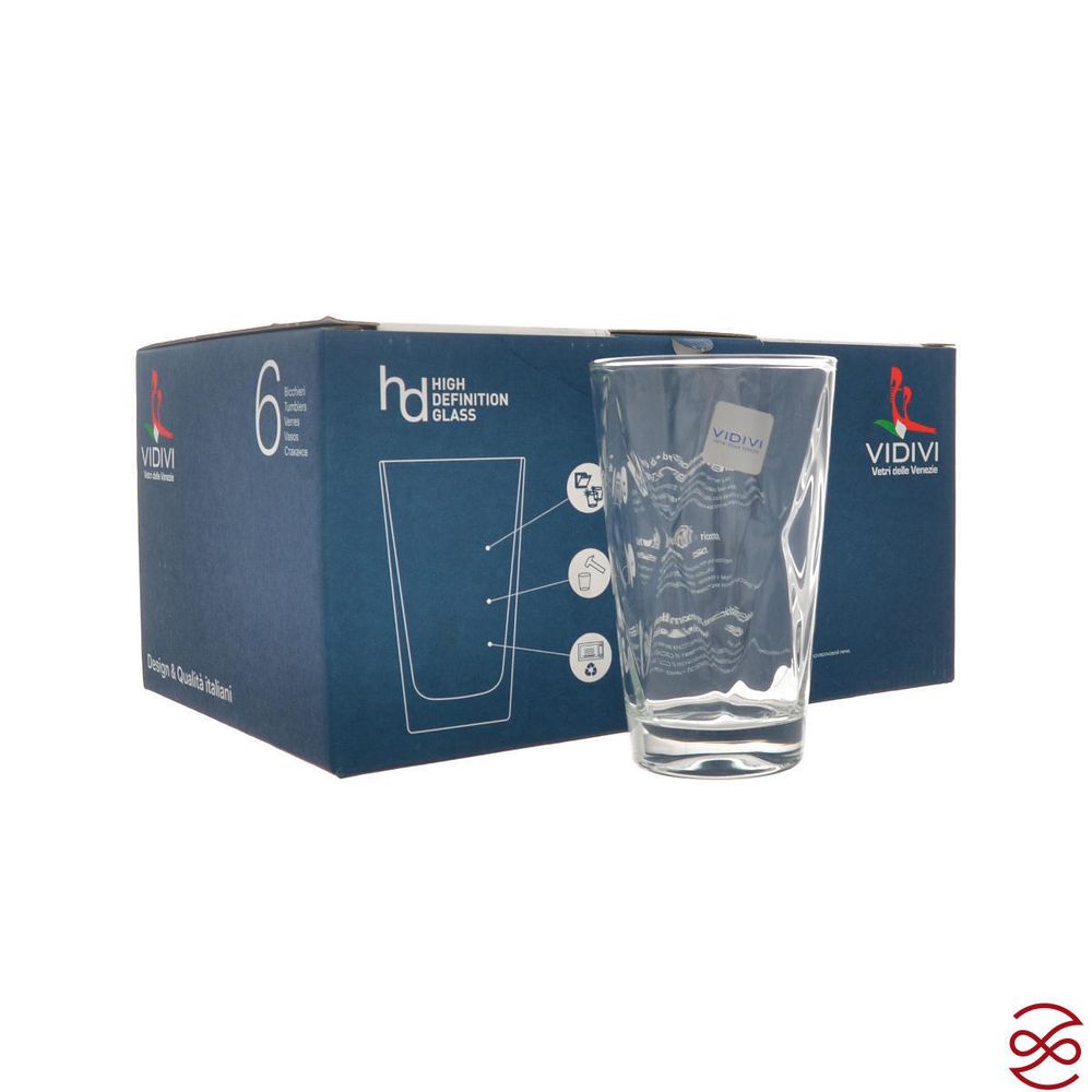 Набор стаканов Vidivi Concerto 410 мл 14*8,4 см (6 шт)