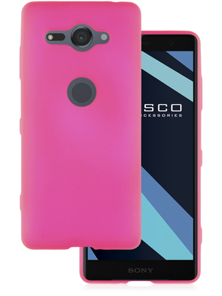 Чехол ROSCO для Sony Xperia XZ2 Compact оптом (арт. XZ2C-COLOURFUL-PINK)