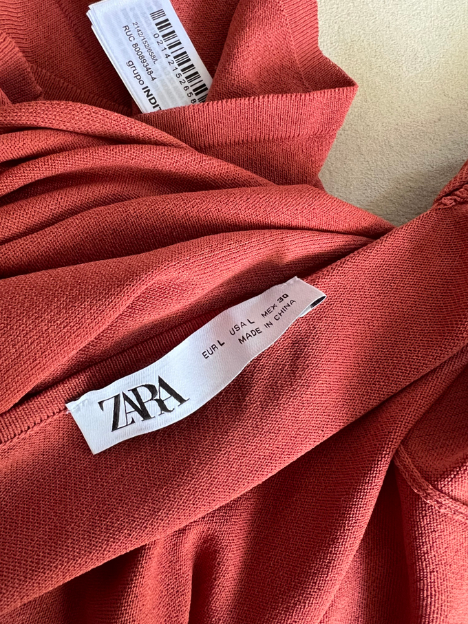 Трикотажная блузка Zara, l