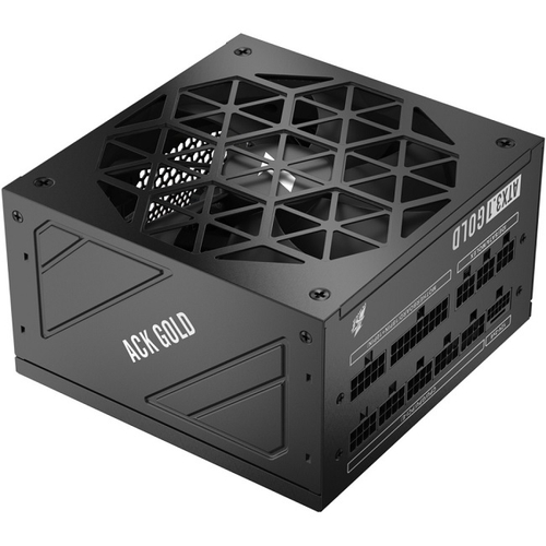Блок питания 1STPLAYER ACK 750W GOLD, модульный, PCIe 5.0, 80 PLUS Gold (HA-750BA2-BK)