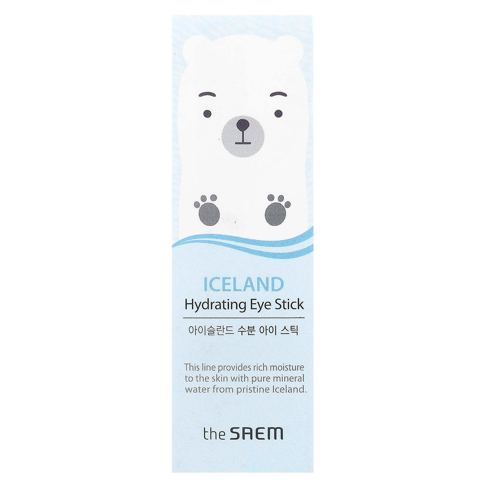 The Saem, Iceland, увлажняющий стик для глаз, 0,24 унц. (7 г)