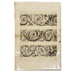 Леметр О. Ф. Фризы по работам Ж. Лепотра. Офорт. Париж, 1885