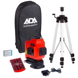 Лазерный нивелир ADA instruments TOPLINER 3x360 Set (А00484)