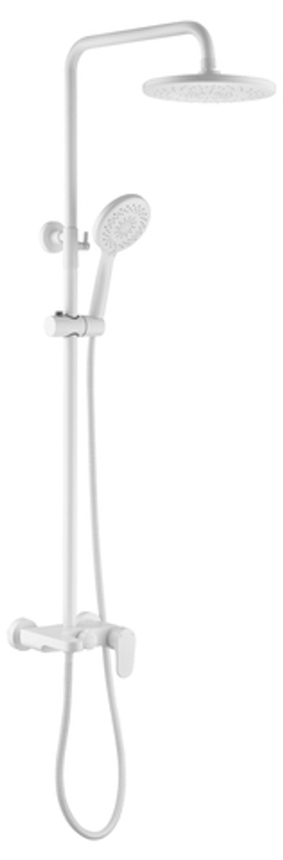 Стойка душевая со смесителем матовая BOHEME Spectre 458-MW
