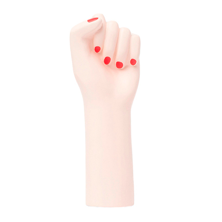 Ваза для цветов girl power, white, 26 см