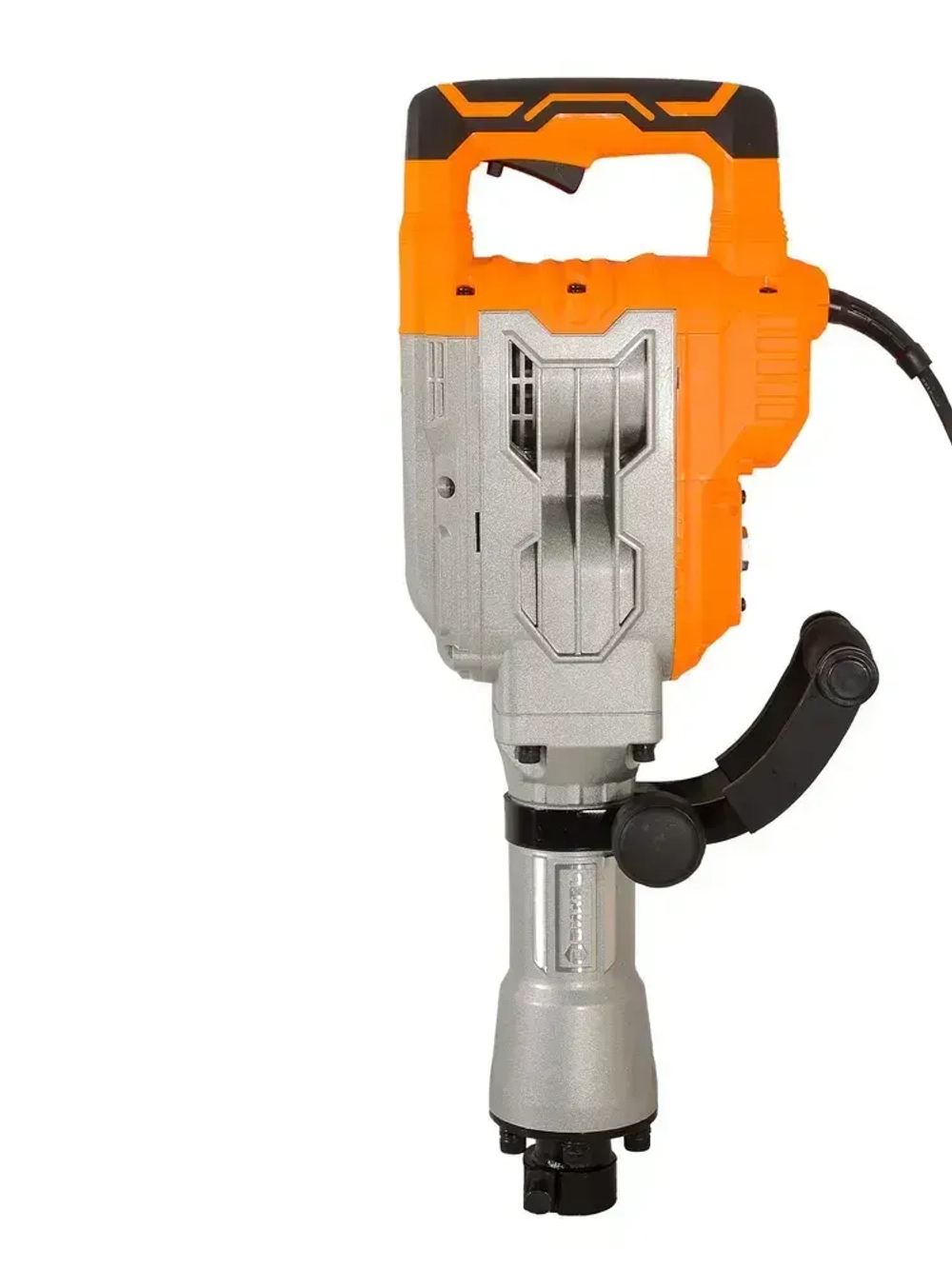 Отбойный молоток электрический ОМ-2200 Вихрь - 1750 Вт, 2200 уд/мин, в кейсе на колесах, пика и долото в комплекте, смазка, запасные щетки