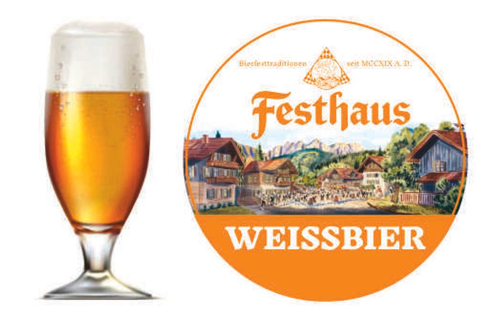 Пиво Фестхаус Вайцен / Festhaus Weizen 30л - кег