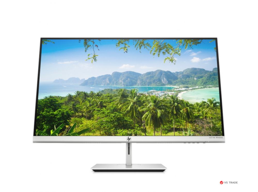 Монитор HP U27 4K Wireless 27&quot; IPS,UHD 4K(16:9),300cd/m2,H178°/V178°,1000:1,10M:1,5ms,HDMI,DP,3xUSB3