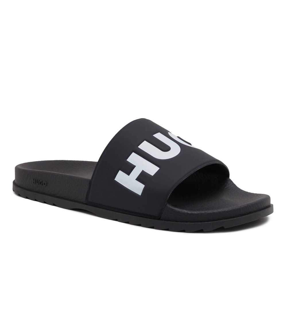 Шлепанцы Match_it_Slid_rblg_N HUGO - черный(50498352)