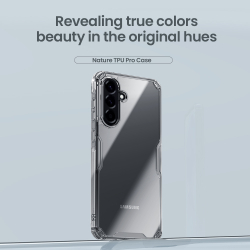Прозрачный усиленный чехол от Nillkin для Samsung Galaxy A56 5G, серия Nature TPU Pro Case