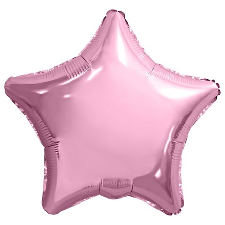 Шар Agura звезда 18" нежно-розовый #757482