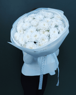 Воздушная белая хризантема,9 веток(00261)