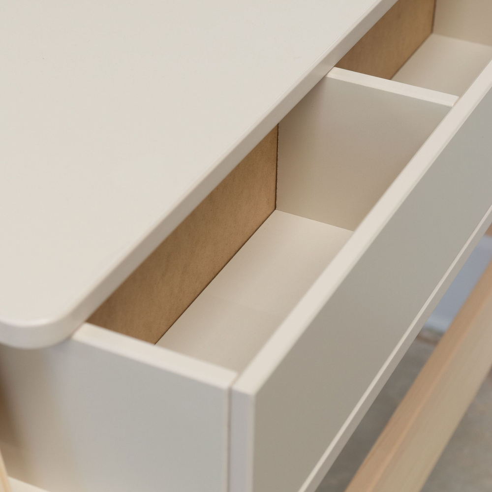 Письменный стол Чек с 2 ящиками, сосна/персидский