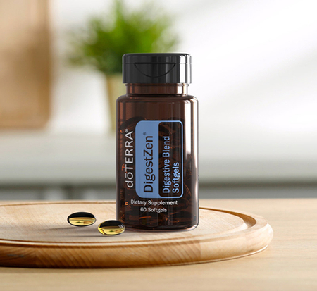dōTERRA «Дайджест Зен» в капсулах для улучшения пищеварения, DigestZen, 60 капсул