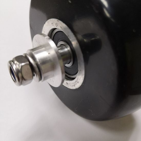 Колесо для лыжероллеров 70х40 мм переднее в сборе фото 2