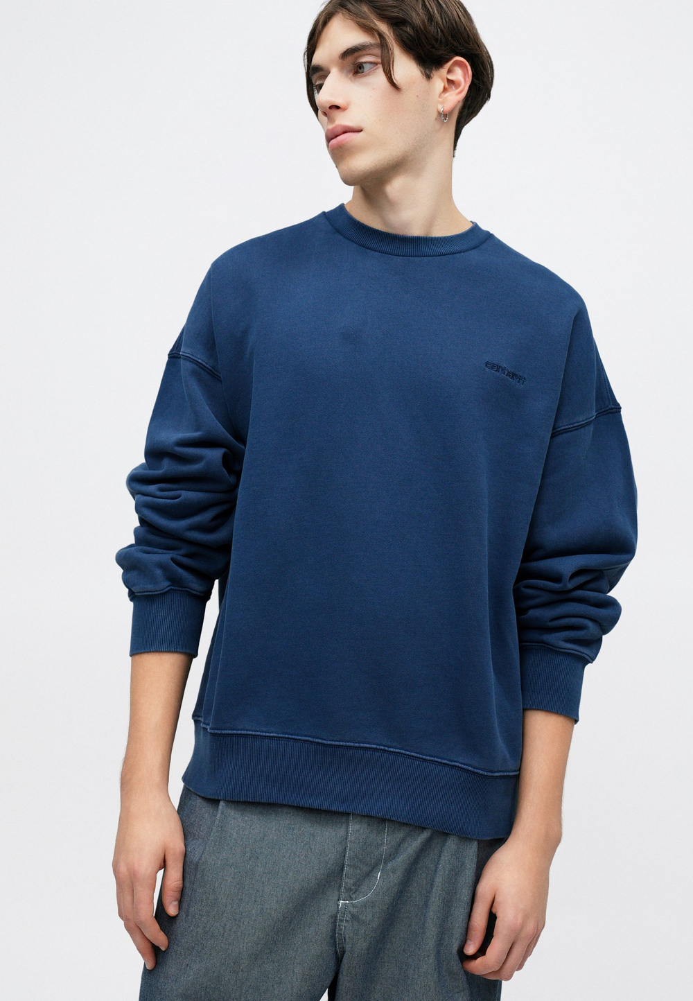 Carhartt WIP BENTON - Толстовка - Синий