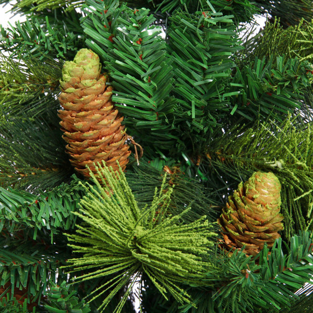 Ёлка 210 см «Васаби», зеленая посыпка (1087 веток)