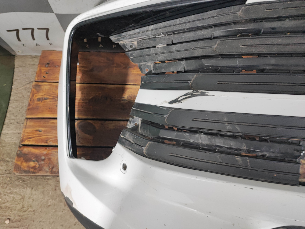 Бампер передний + Решетка бампера + юбка переднего бампера Exeed TXL 21-нв Б/У Оригинал 602001439AADQJ