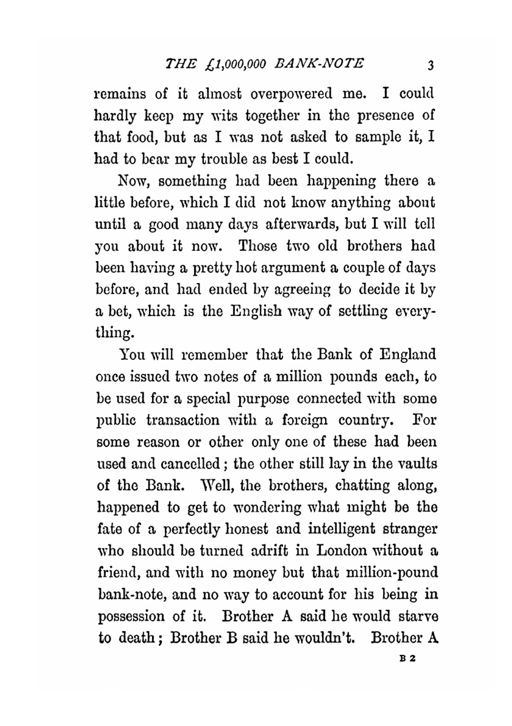 The 1,000,000 pound bank-note, and other new stories | Mark Twain