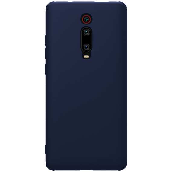 Темно синий жесткий чехол от Nillkin Super Frosted Shield для Xiaomi Redmi K20, Redmi K20 Pro, Xiaomi 9T, Xiaomi 9T Pro