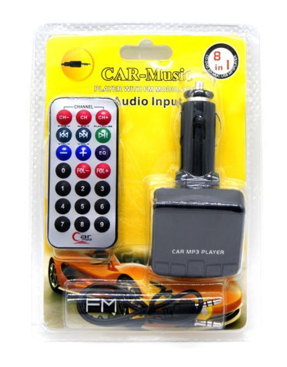 Автомобильный FM-трансмиттер Xmod - 853 (черный)