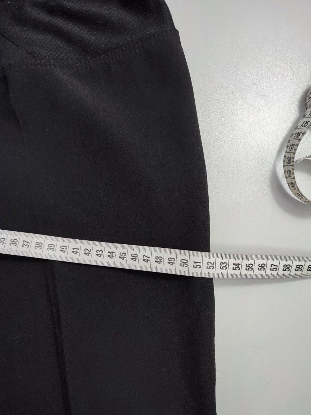 Брюки базовые с шерстью 48 размер