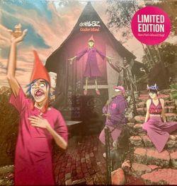 Gorillaz. Cracker Island (EU, Parlophone, 5054197213175, 2023, Neon Pink Vinyl) LP