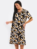 Платье рубашка хлопок большие размеры