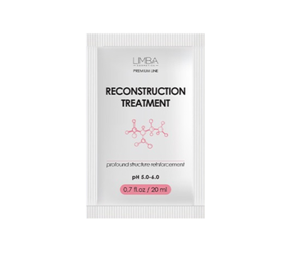 Limba Premium Подложка Белковая - Маска-реконструктор для волос Reconstruction Treatment Сашет