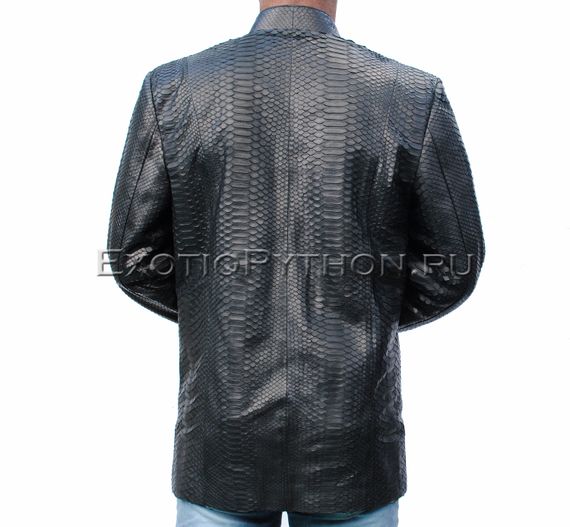Куртка из кожи питона