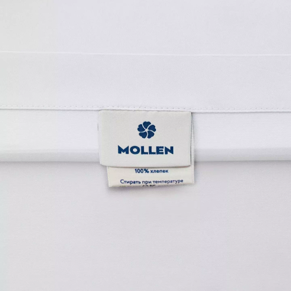 Простыня 250x280 Mollen жемчужно-белая