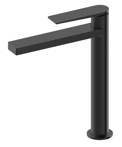 07012-C Смеситель для умыв. ЧЕРНЫЙ (ВЫСОКИЙ) "GANZER"  (5/1шт)