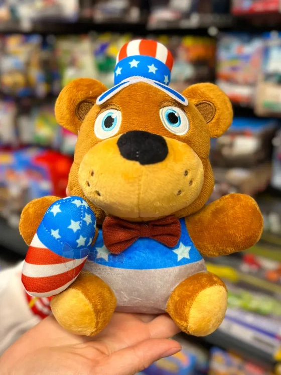 Мягкая игрушка Фнаф Аниматроники Фредди