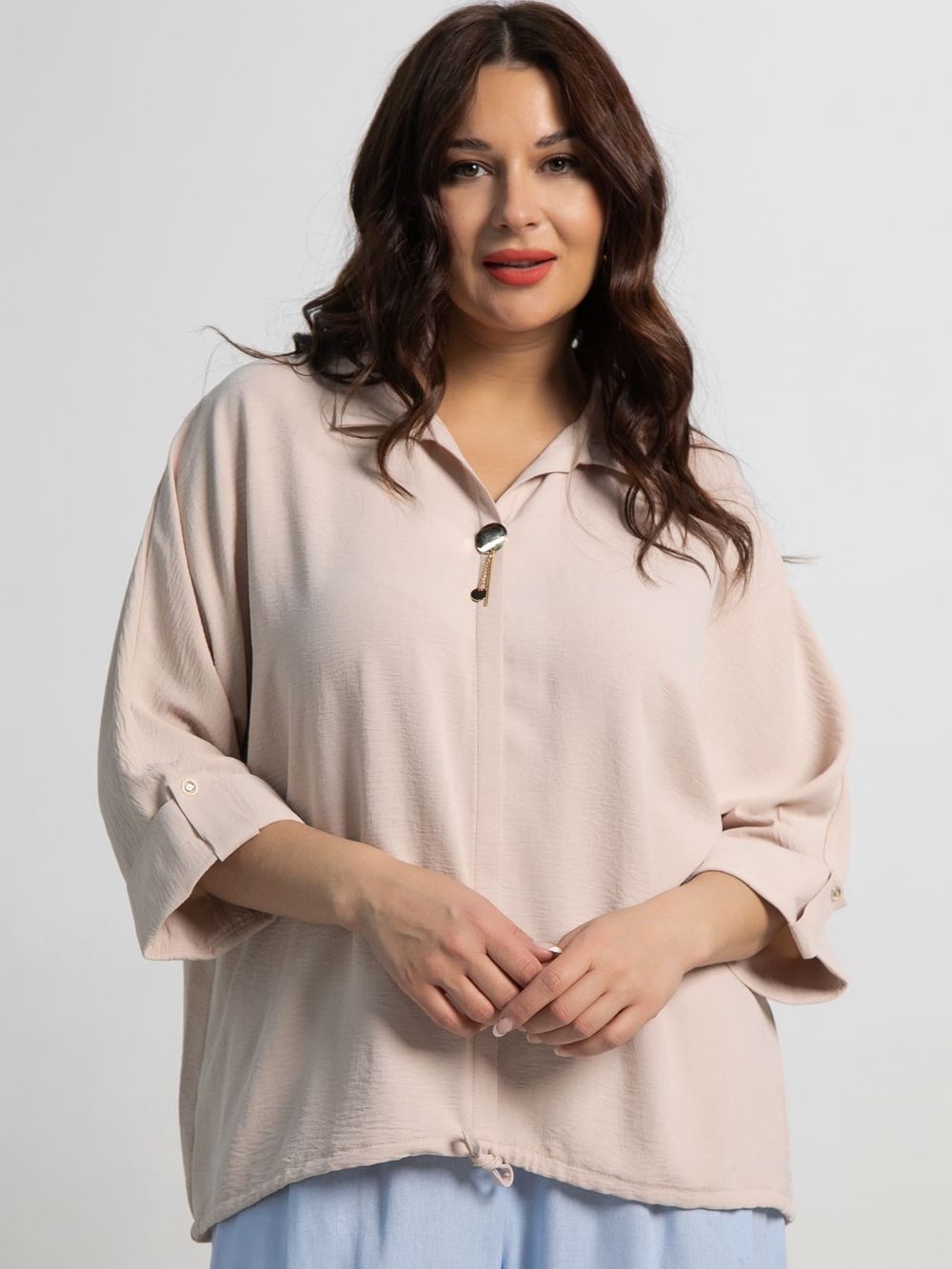 Блуза Серенада (бежевая) Б15554-24М LT Collection