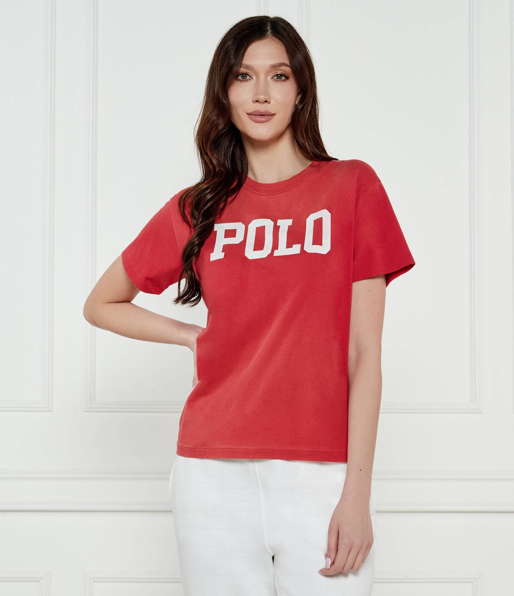 Футболка POLO RALPH LAUREN - красный(211959617)