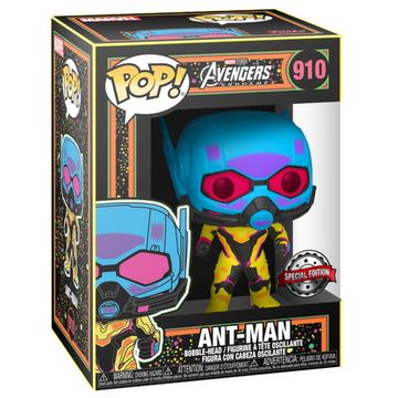 Фигурка Funko POP! Bobble Marvel Avengers Endgame Ant-Man (Black Light) (Exc) (910) 57927