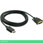 Кабель Buro DisplayPort-m - DVI-D-m 3 м черный (BHP DPP_DVI-3)