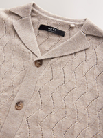 Кардиган с коротким рукавом для мальчика Next E27-920, Бежевый