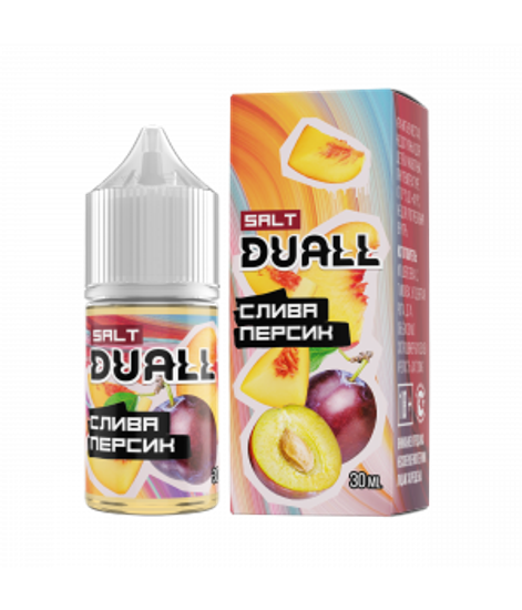 Жидкость Duall, 30 мл, Light Слива, персик