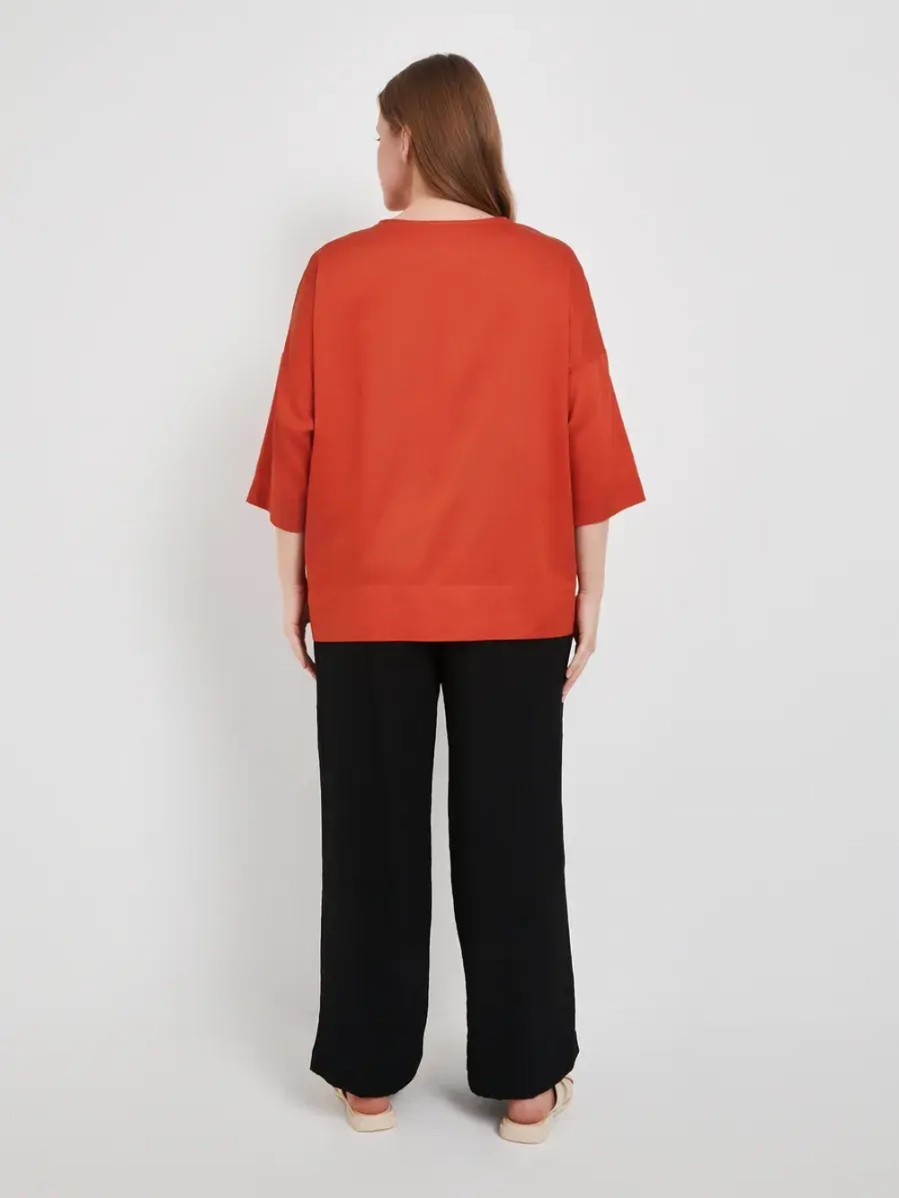 Блузка легкая свободная