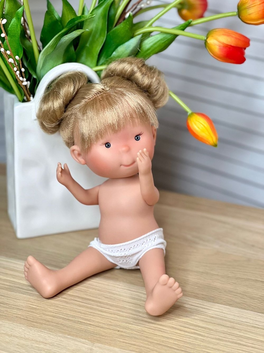 Кукла Nines виниловая 30см PIPPA без одежды (2899W1)