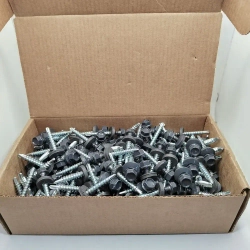 Саморезы кровельные по дереву 4.8х35 RAL 7024 (Графитовый серый) 1кг